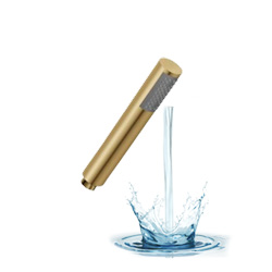 מזלף ( מקלח יד ) " ונוס " חד מצבי בצבע זהב