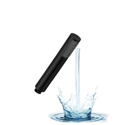 מזלף ( מקלח יד ) " ונוס " חד מצבי בצבע שחור