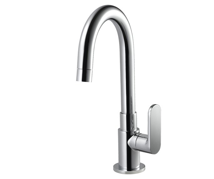  ברז מים קרים פיה מסתובבת קצרה "חמת"