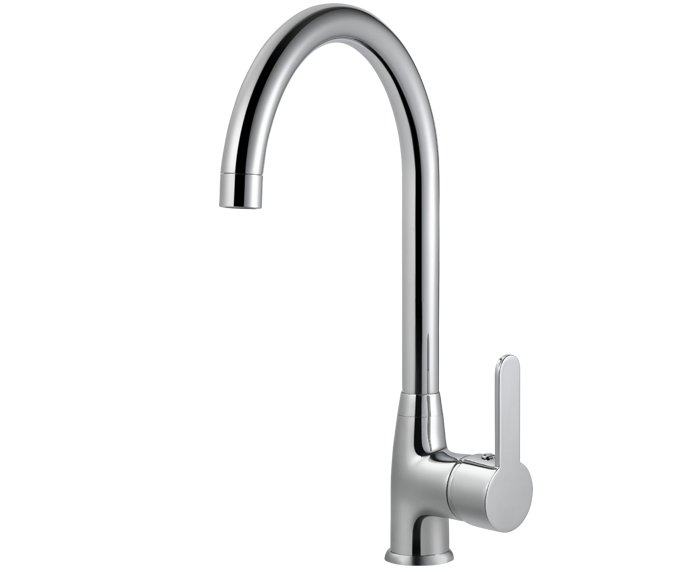  ברז פיית ברבור ארוכה מסתובבת למטבח "חמת"