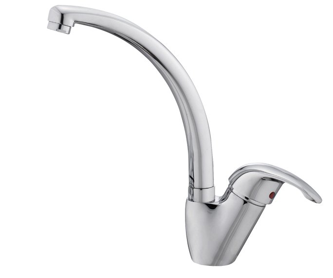 ברז פרח פיית ברבור קצרה מסתובבת