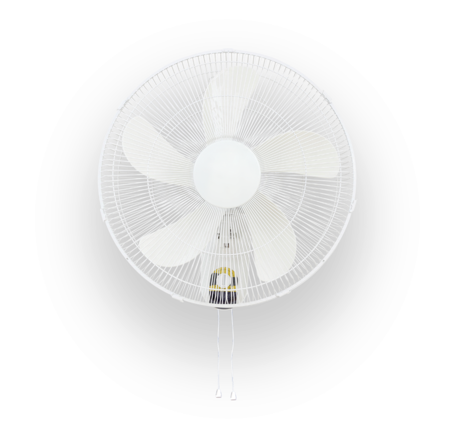 מאוורר תלייה 16" 5 כנפיים + 2 חוטי משיכה דגם 1620