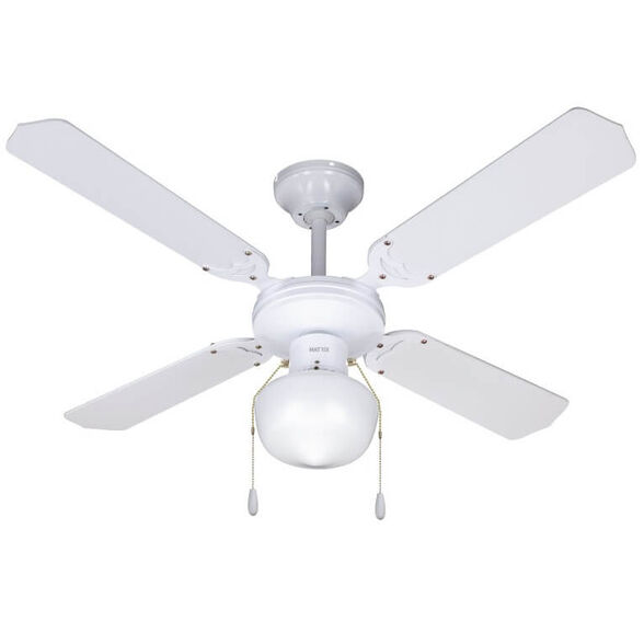  מאוורר תקרה 42" WUND לבן + חוט משיכה 1*27