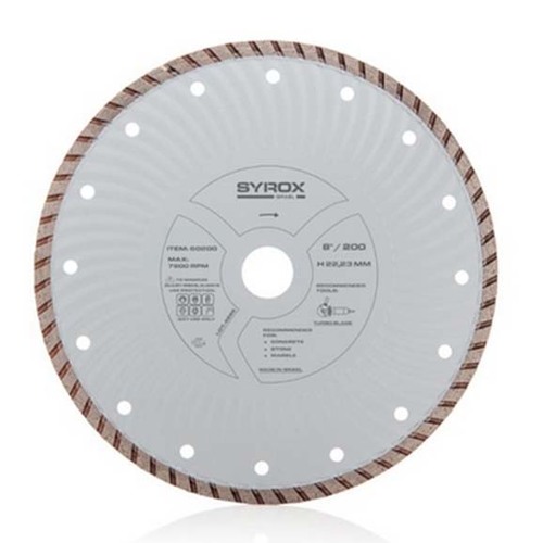 דיסק יהלום 9" (2305 מ"מ) למוצרי בטון