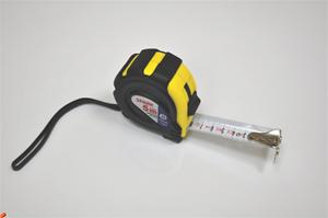 סרט מדידה קומפקטי 7.5 מטר מקצועי 25 מ"מ מצופה גומי