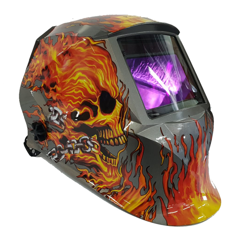 מסיכת ריתוך אלקטרונית H.D איכותית (ברקים)