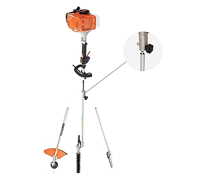 חרמש משולב עם מגזמת 26 סמ"ק