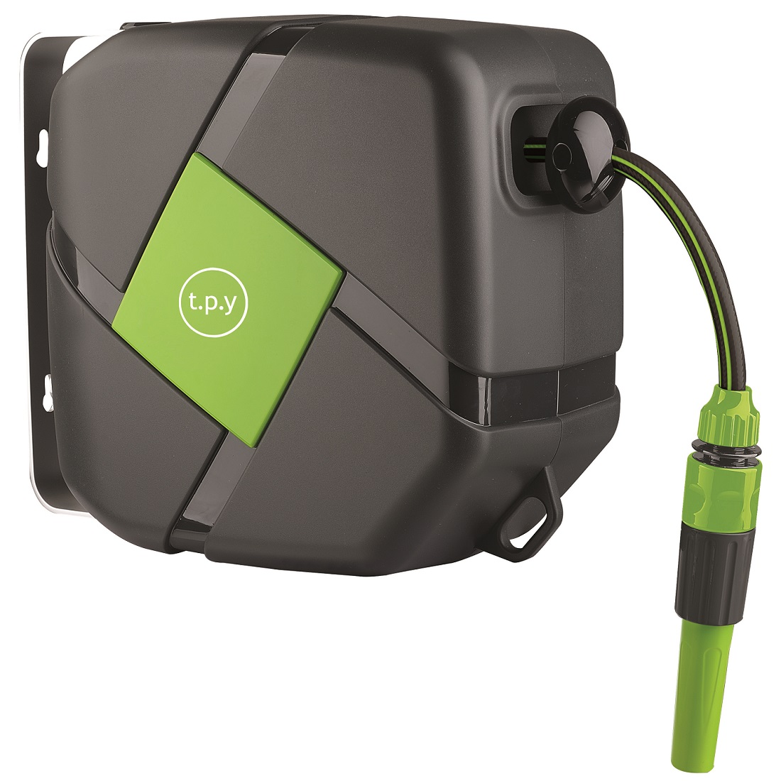 גלגלת + צינור 10 מטר + אביזרים אוטומטית