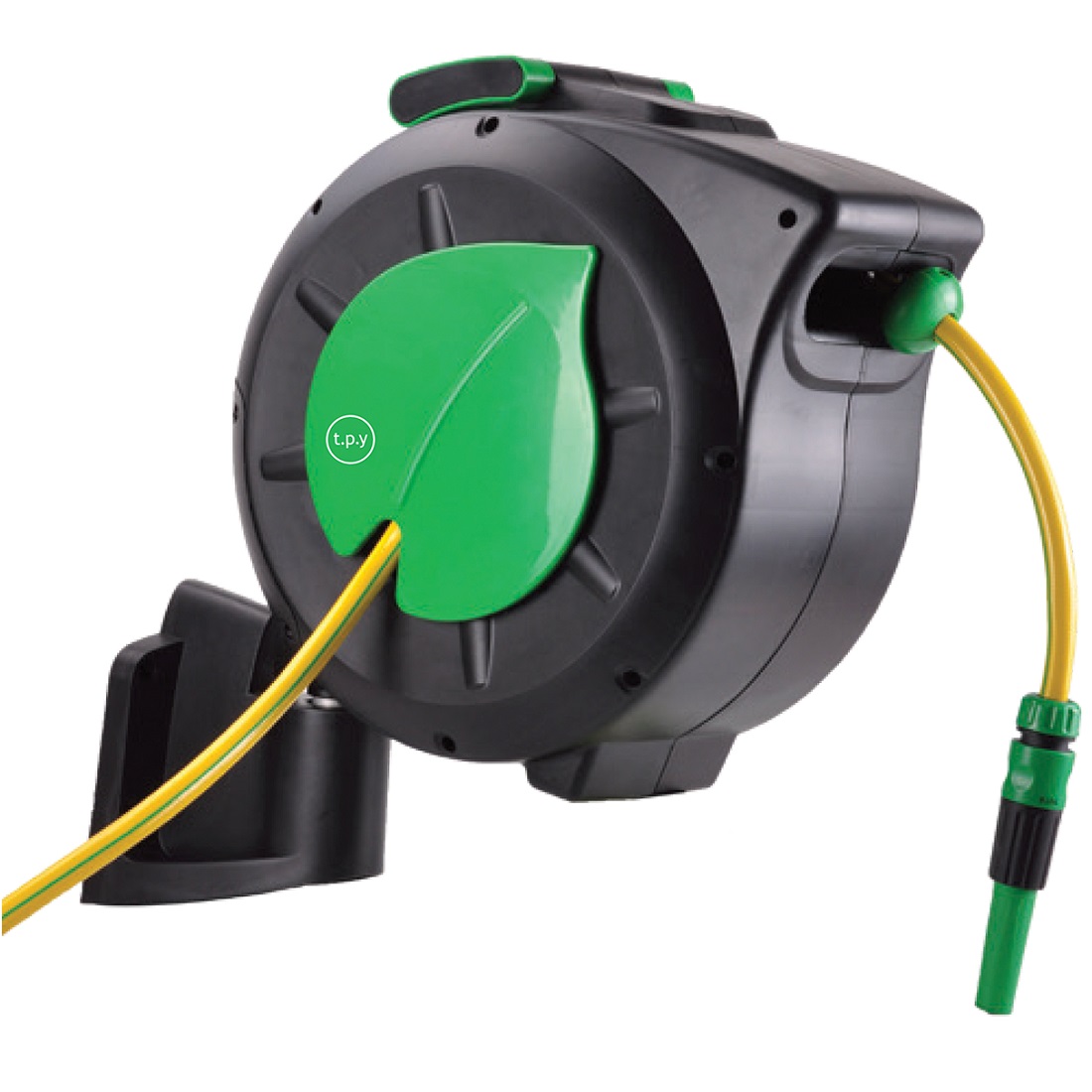 גלגלת + צינור 20 מטר + אביזרים אוטומטית