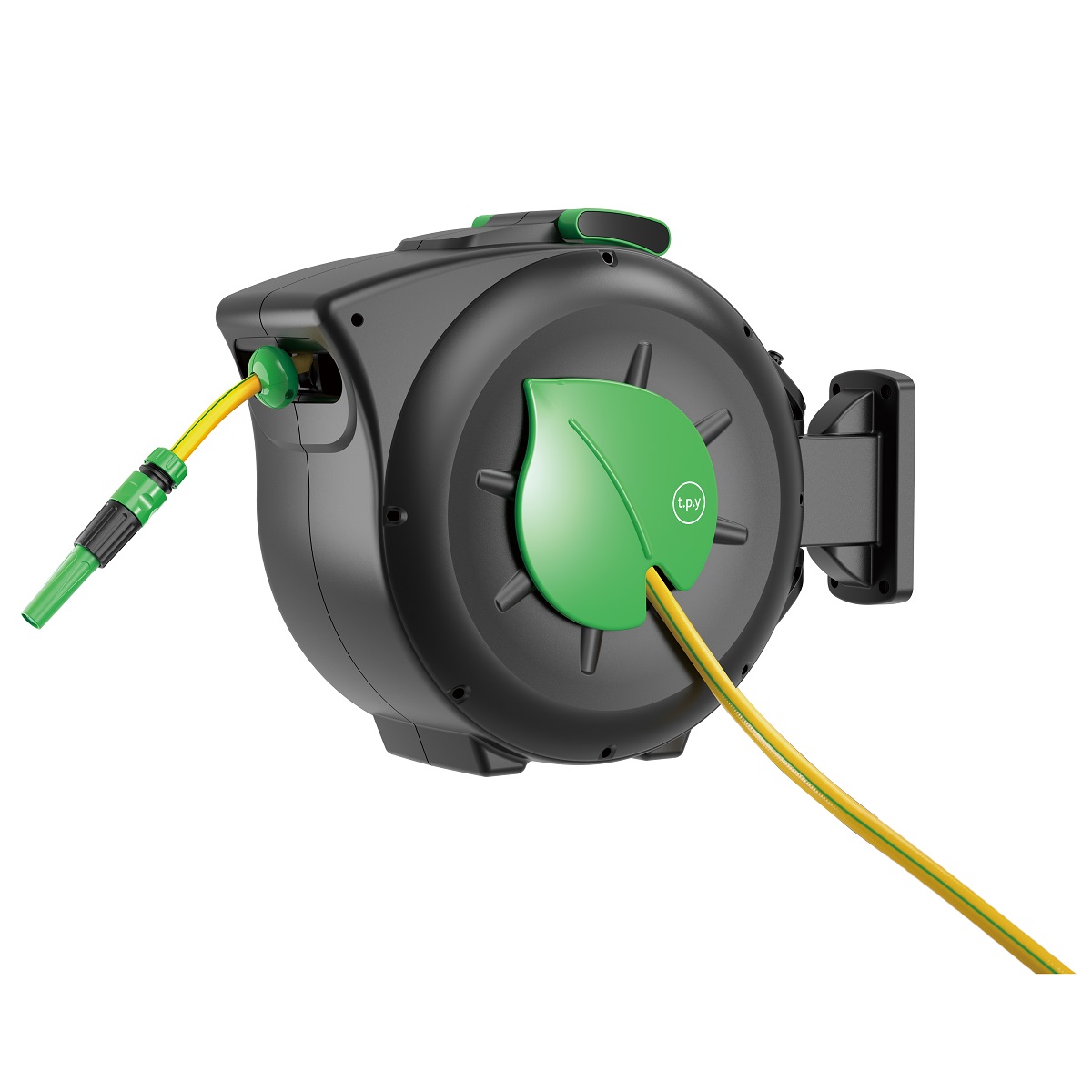 גלגלת + צינור 25 מטר + אביזרים אוטומטית