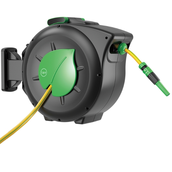 גלגלת + צינור 30 מטר + אביזרים אוטומטית