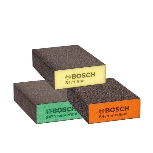 ספוג לטש 4 צדדים - סט 3 יח