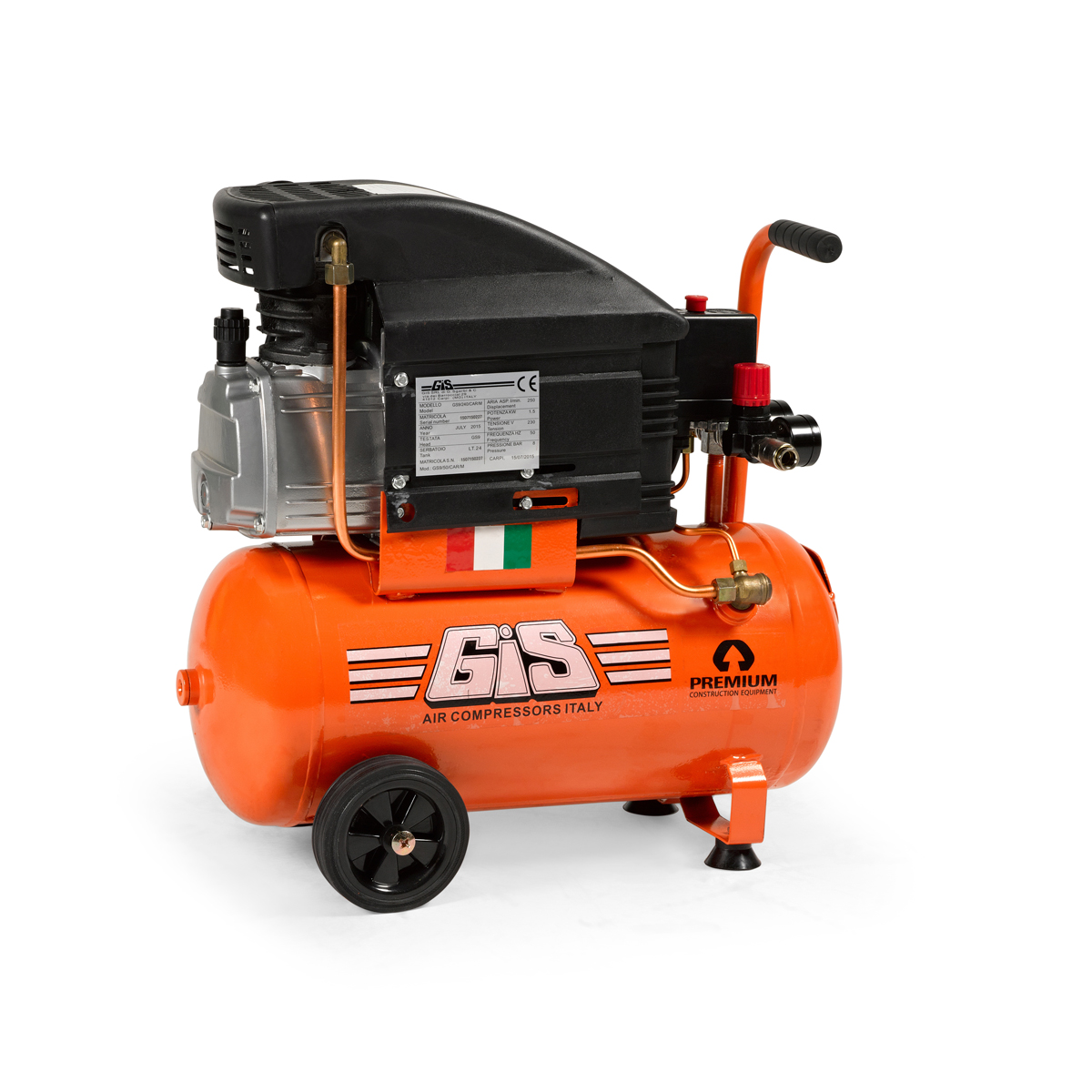  קומפרסור (מדחס) 24 ליטר - 2 כוח סוס