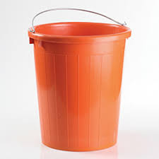 דלי שטיפה קטיף 25 ליטר כתום