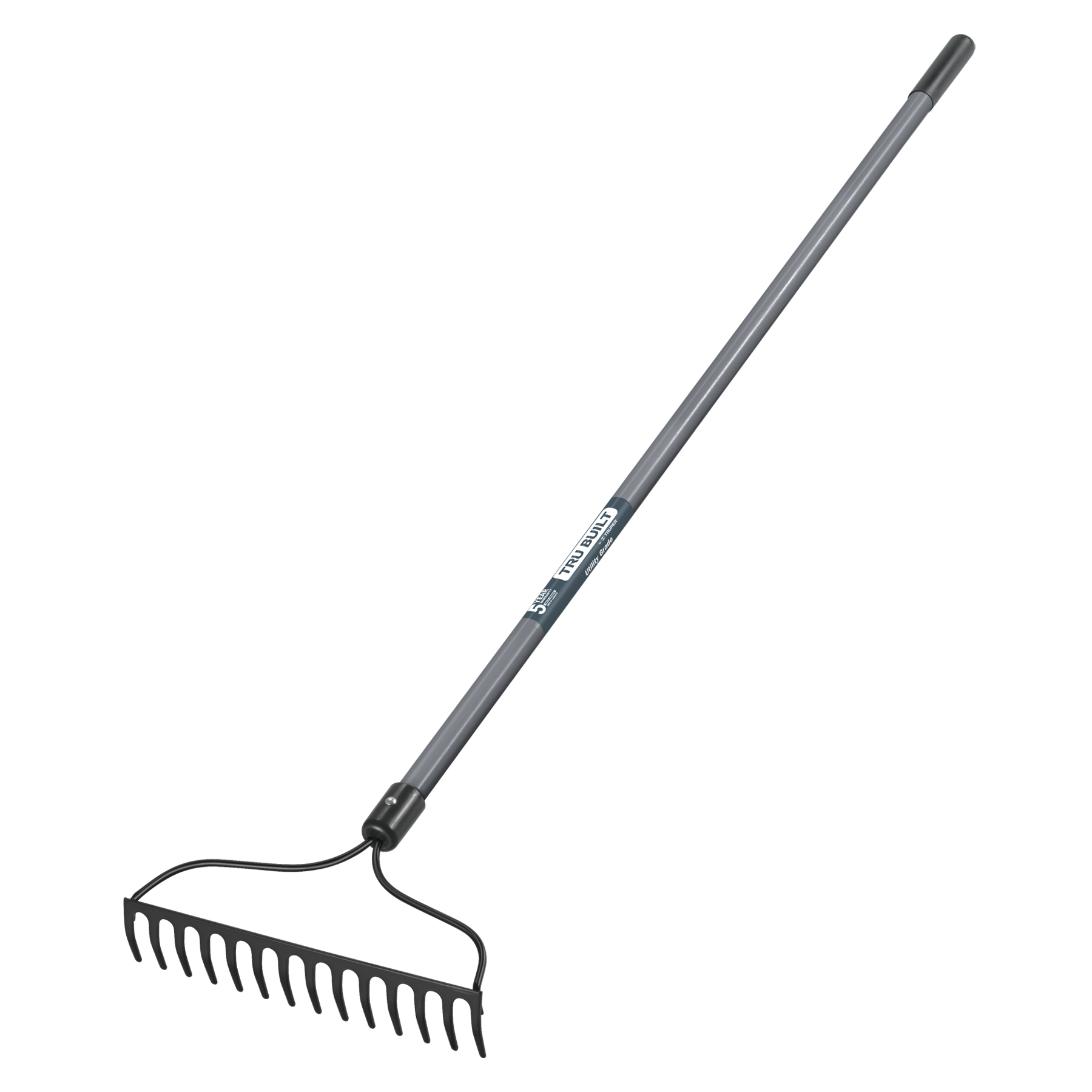  מגרפה מחוזקת 14 שיניים ידית פיבר