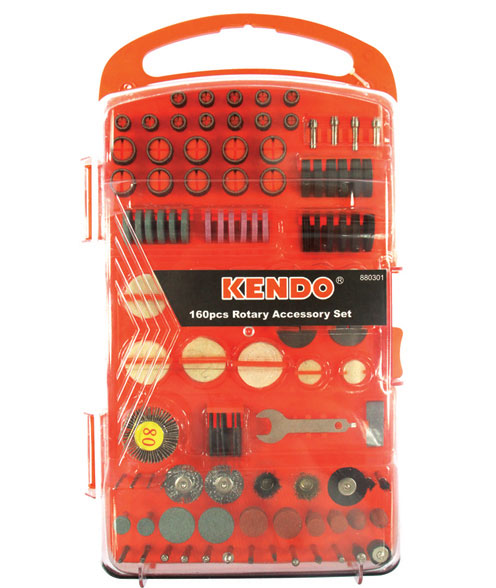 סט אביזרי קצה למשחזת/מלטשת מיני 160 חלקים 
