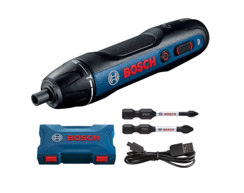 מברג נטען בקופסת פלסטיק 