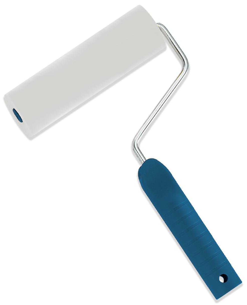 רולר טפטים מגומי גדול 15 ס"מ