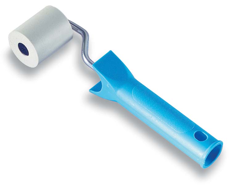 רולר טפטים מגומי קטן עדין 4 ס"מ