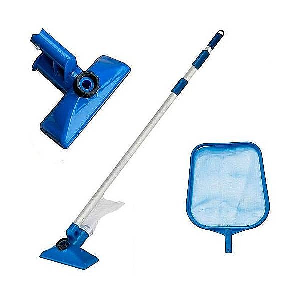 ערכת ניקוי לבריכה - ידית טלסקופית