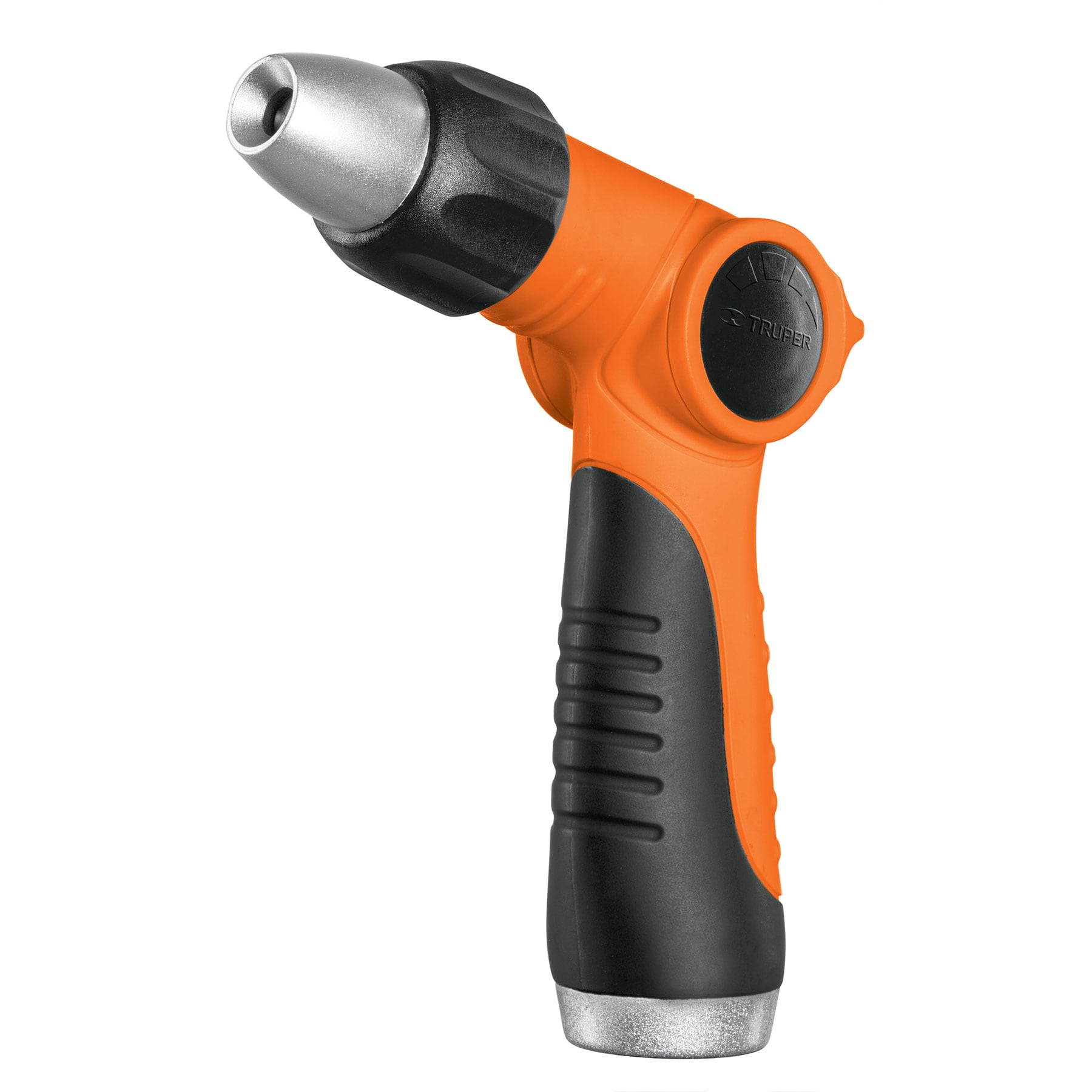 אקדח מים פלסטיק מתכוונן ראש מתכת לחיצה קדמית