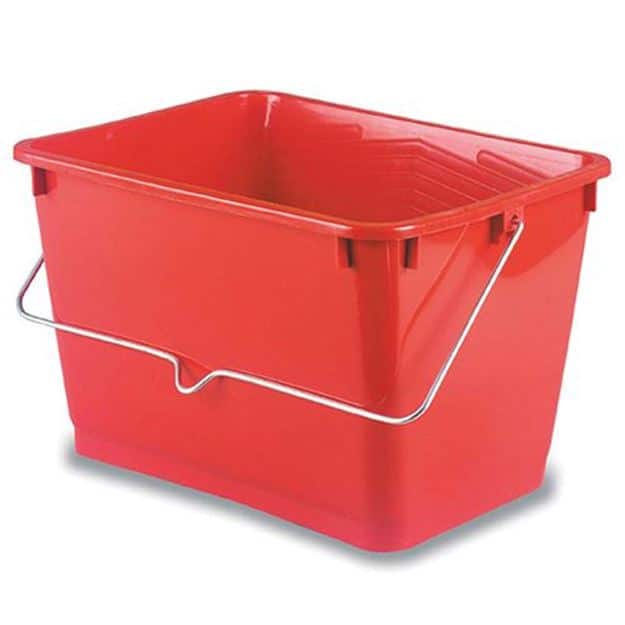 דלי לרולר "10 אדום 12 ליטר