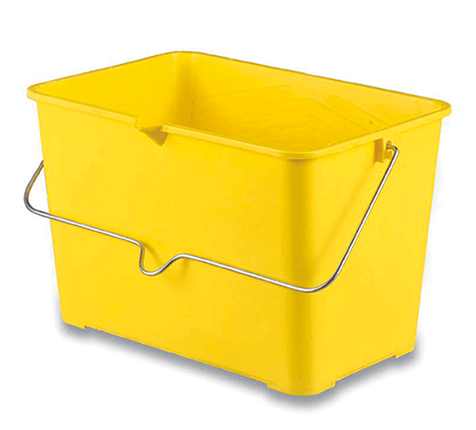 דלי לרולר "9 צהוב 10 ליטר