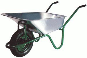  מריצה מגולבנת 100 ליטר גלגל מיסב "14
